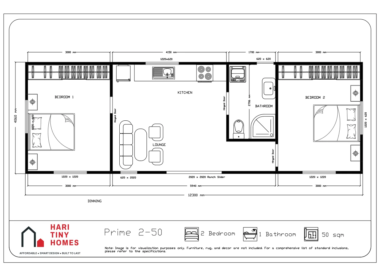 Prime 2 – 50 floor plan